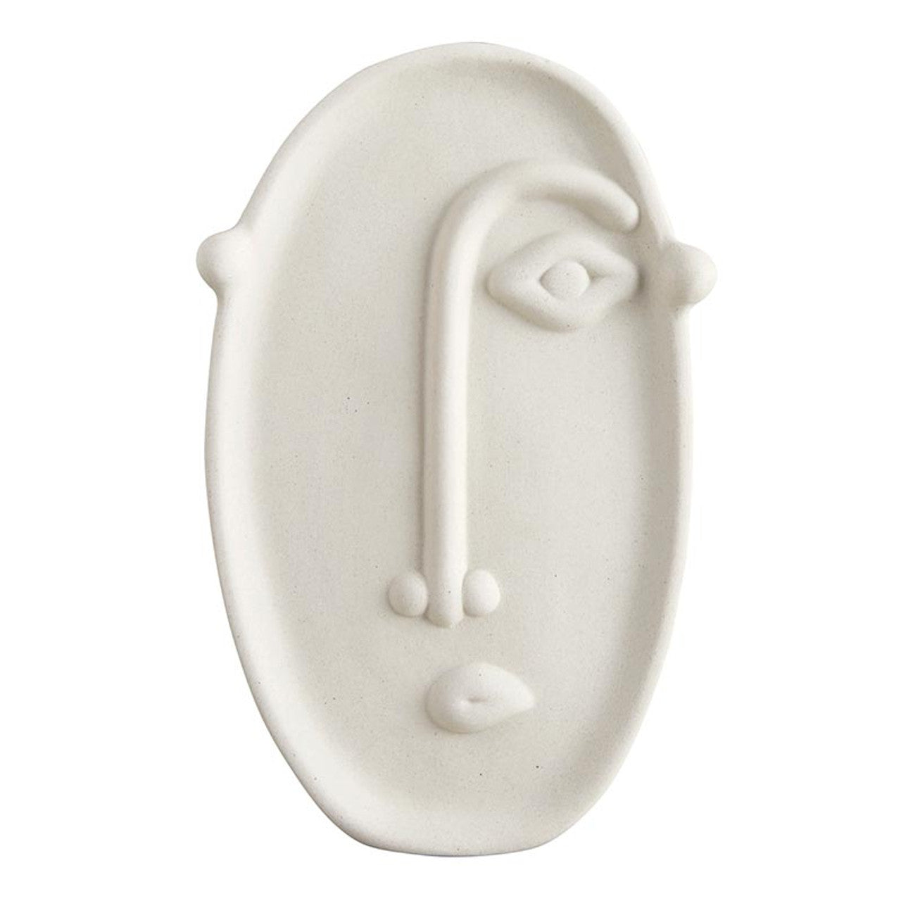 Tall Face Ceramic Pot | Decorative Planter for Succulents &amp;amp; Flowers | 4.75&amp;quot;  x 2&amp;quot;  X 7.5&amp;quot;