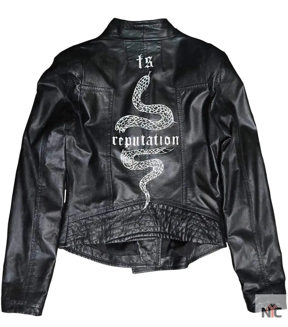Taylor Swift Reputation Leather Jacket