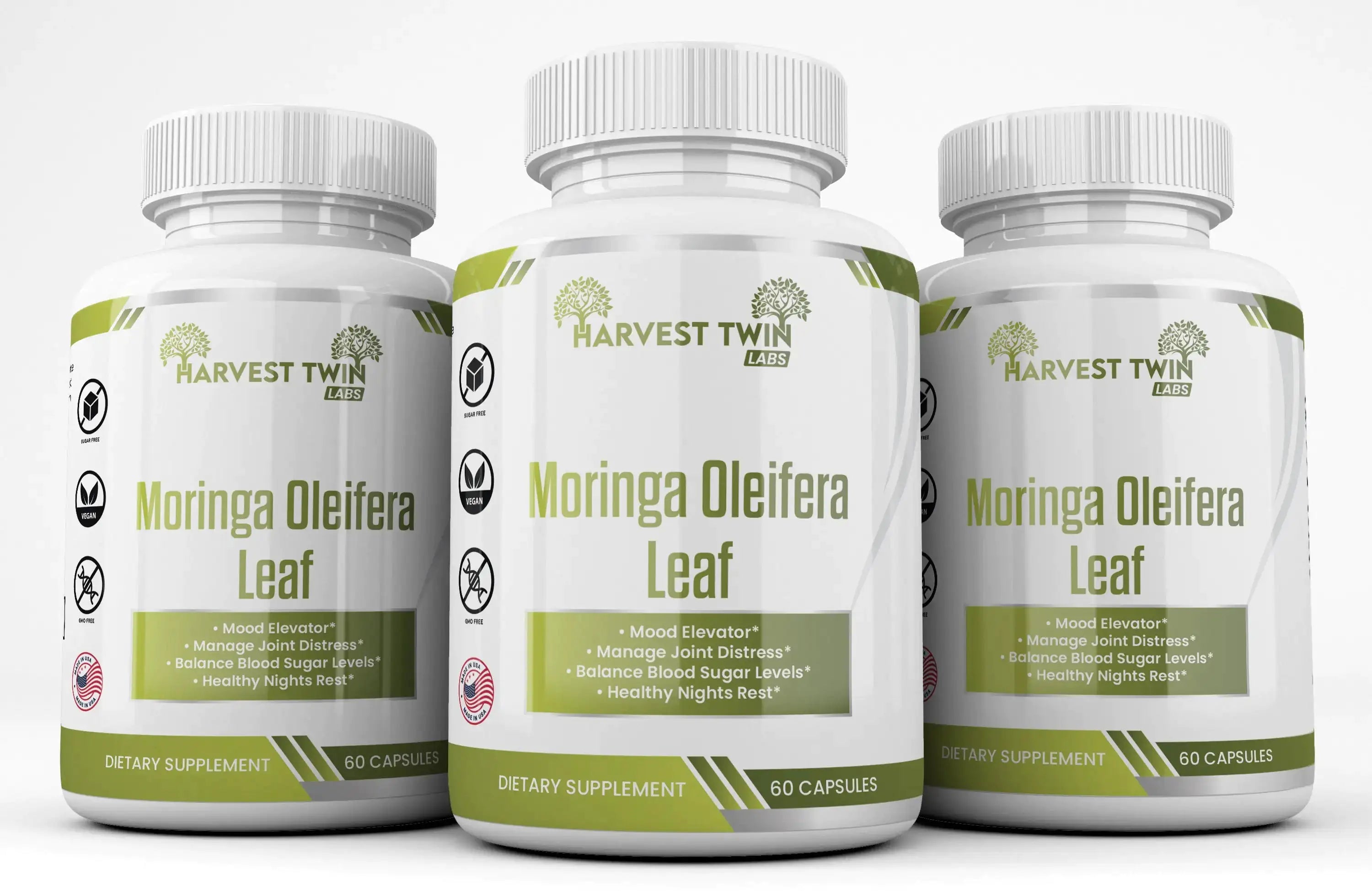 Style Loft Collection Moringa Oleifera Leaf for Mood, Joints, Blood Sugar, and Sleep