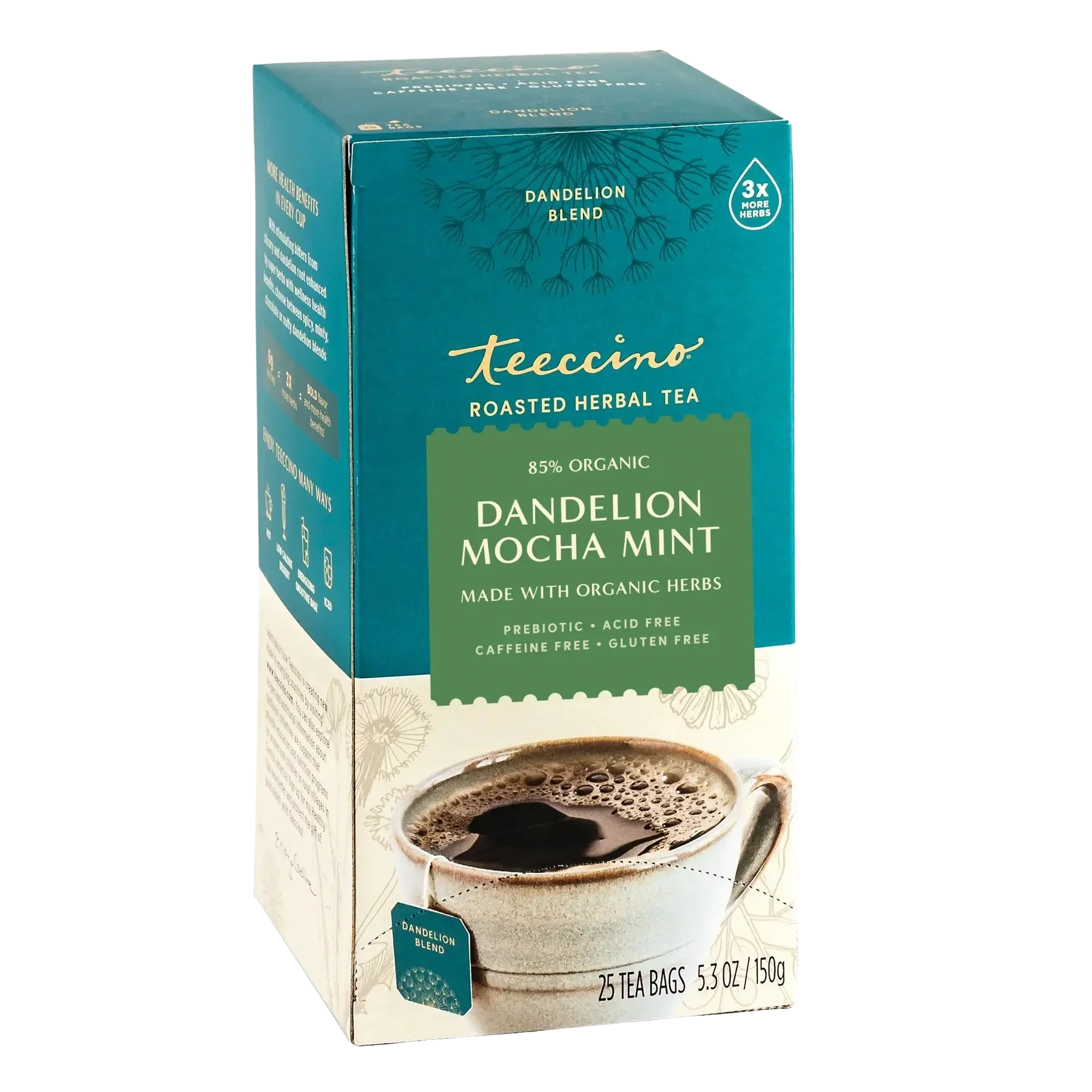 Dandelion Mocha Mint Roasted Herbal Tea