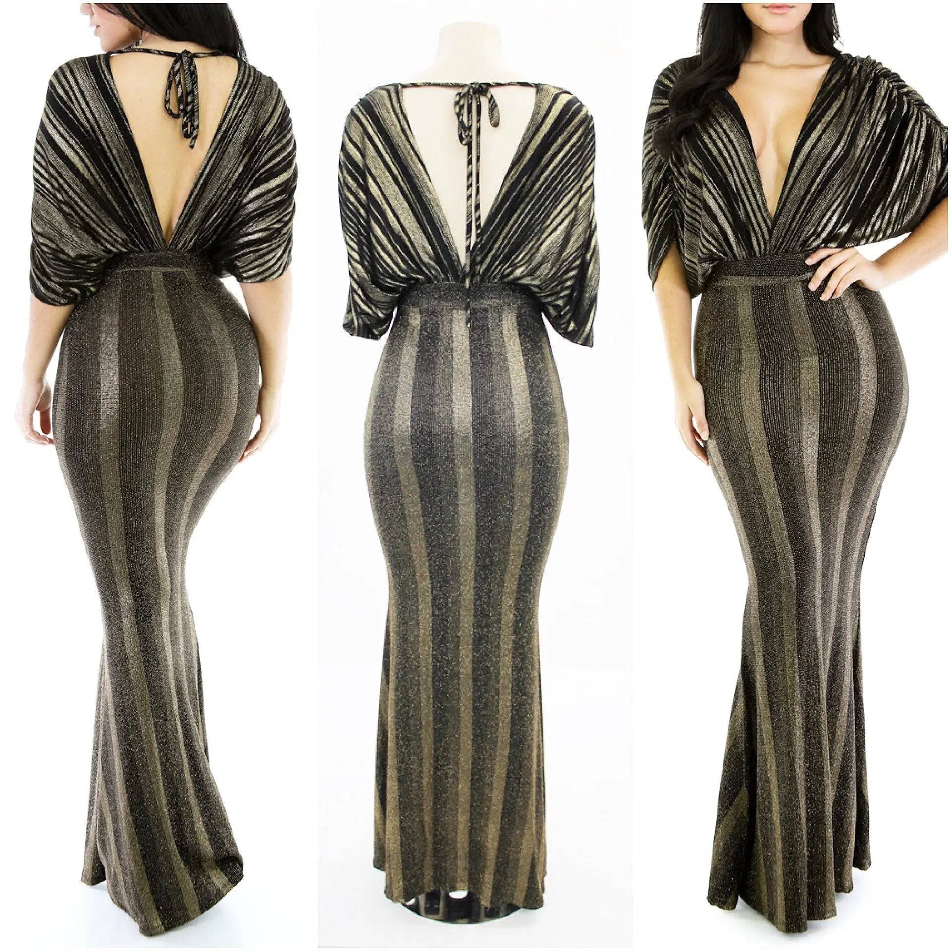 The Black &amp;amp; Gold Gown