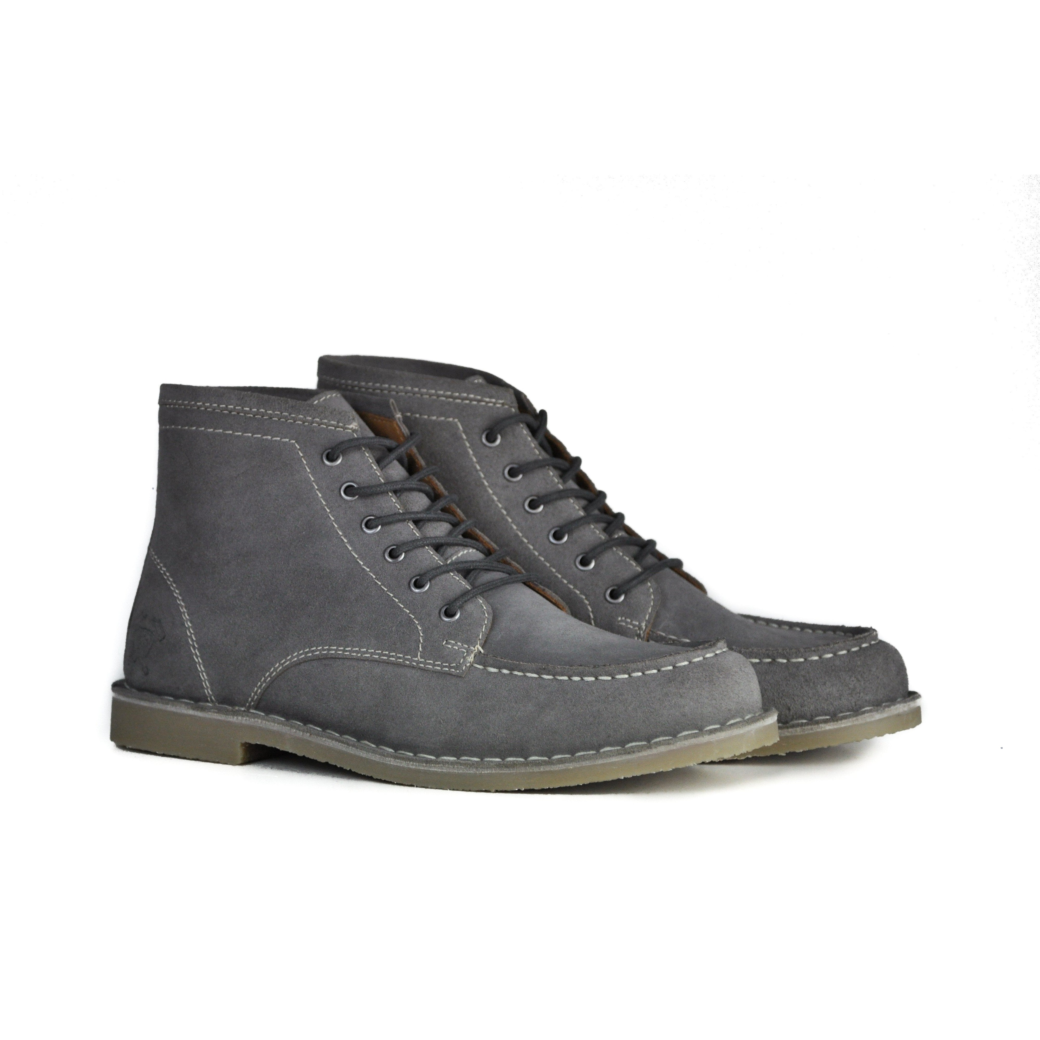 The Cooper | Grey Suede