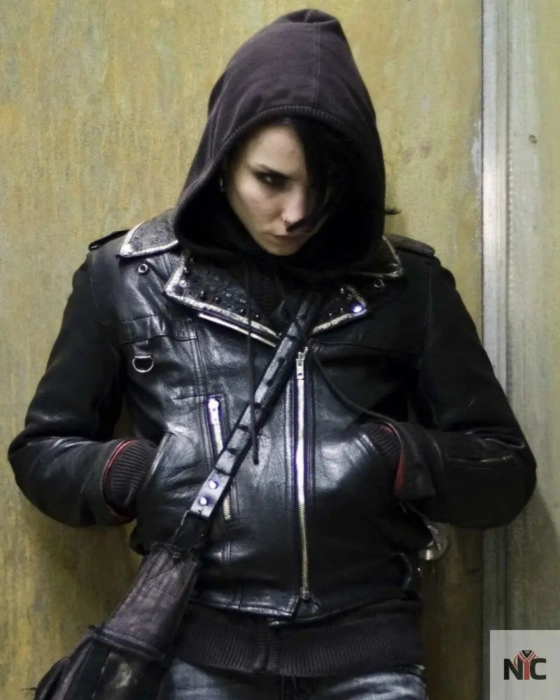 The Girl with the Dragon Tattoo Lisbeth Salander Leather Jacket