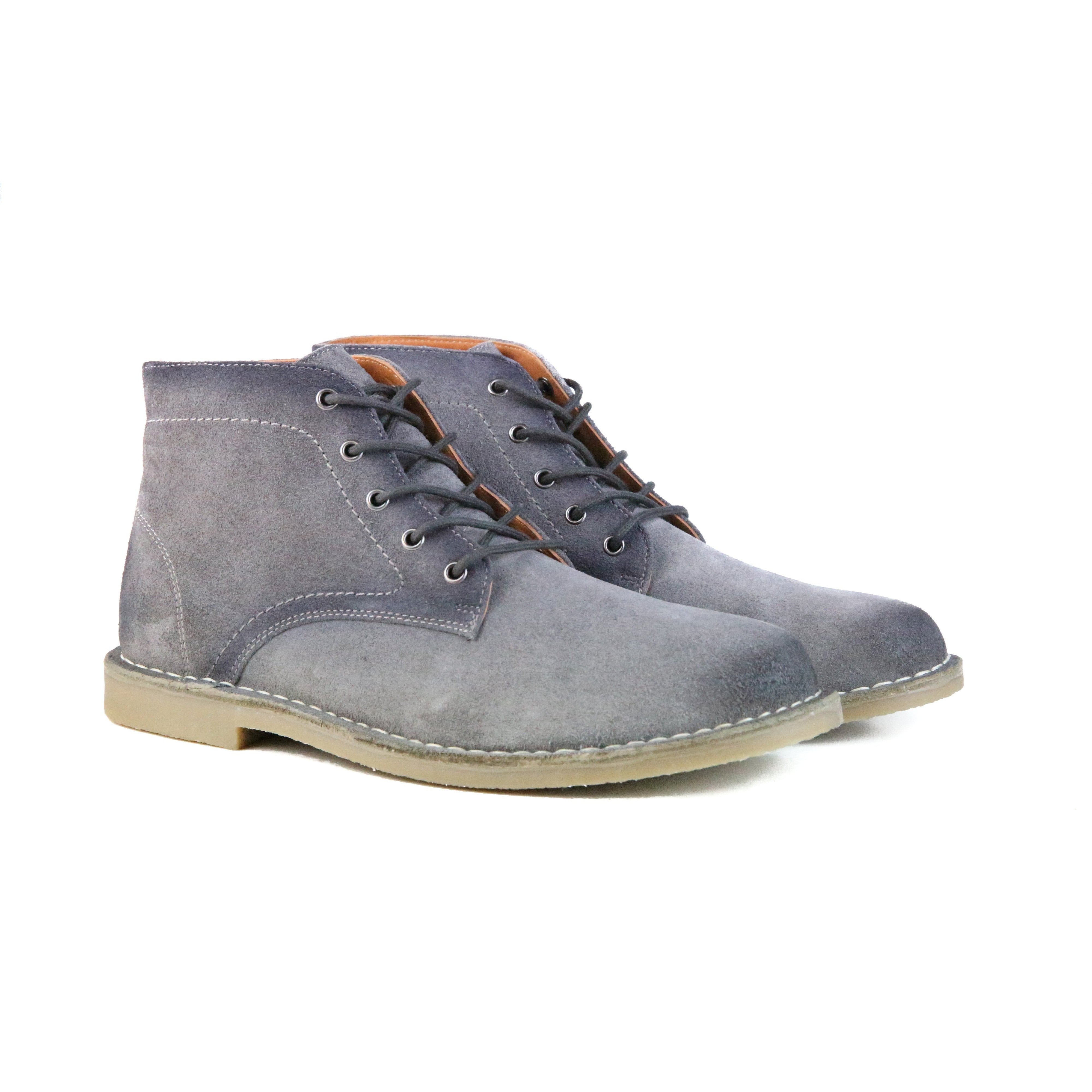 The Grover | Burnished Grey Suede