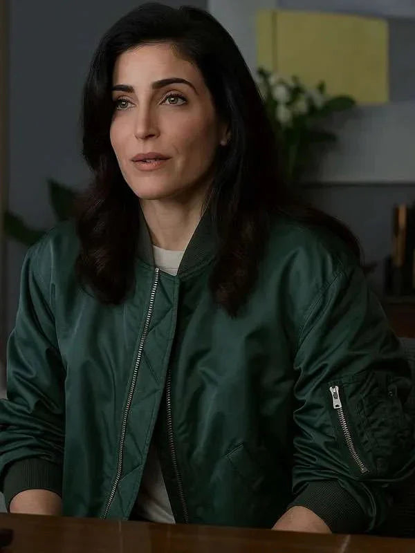 The Sandman Lyta Hall Green Bomber Jacket