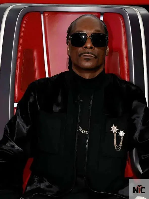 The Voice S26 Snoop Dogg Black Jacket