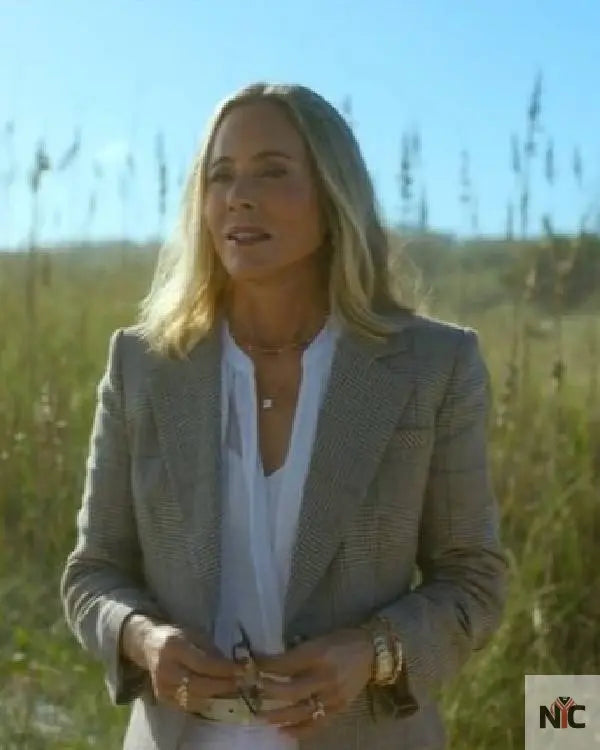 The Waterfront Maria Bello Blazer