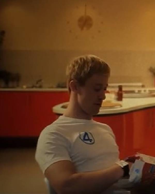 The Fantastic Four: First Steps Joseph Quinn White T-Shirt