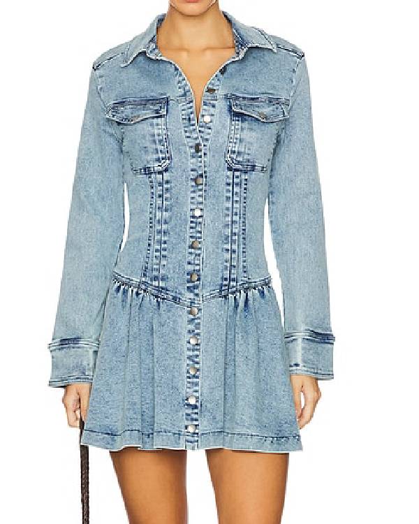 The Real Housewives of Orange County Emily Simpson Denim Mini Dress