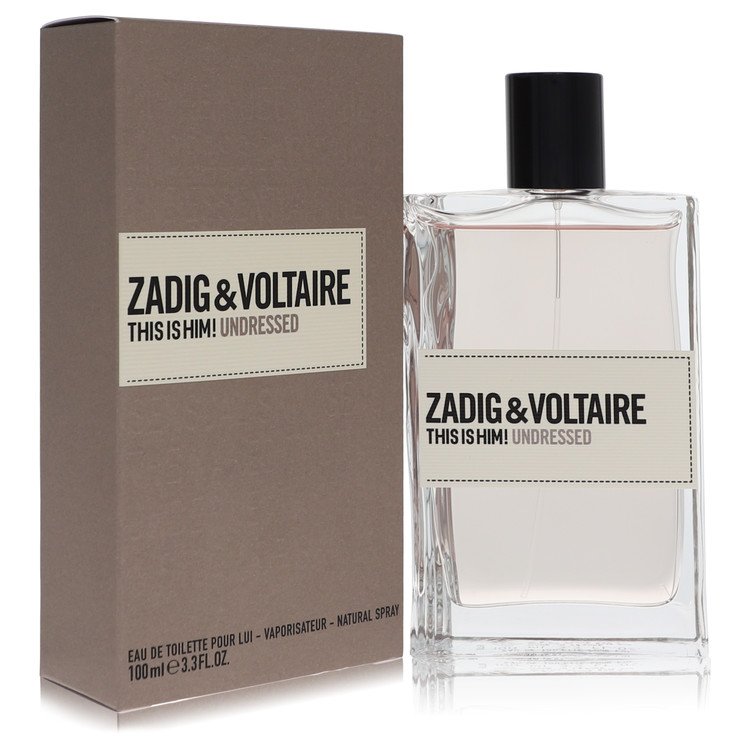 This Is Him Undressed by Zadig &amp;amp; Voltaire Eau De Toilette Spray 3.3 oz for Men