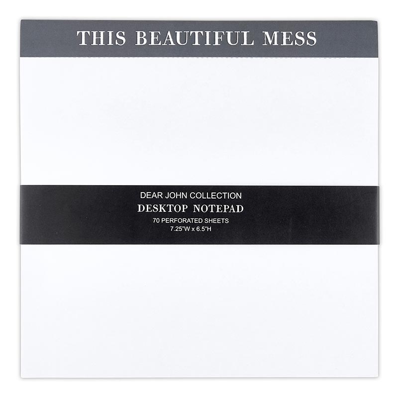 This Beautiful Mess Chunky Square Notepad Block | 7.25&amp;quot; x 7.25&amp;quot;