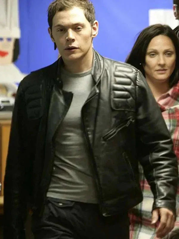 Torchwood S02 Burn Gorman Leather Jacket
