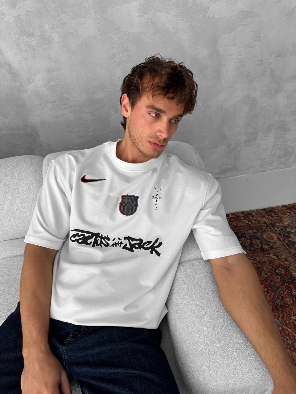 Travis Scott Cactus Jack x FC Barcelona T-Shirt