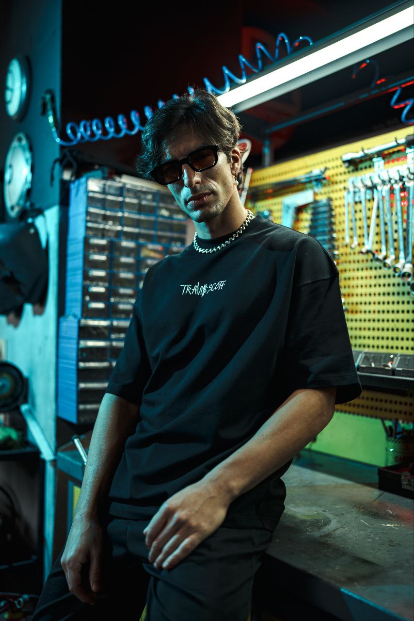 Travis Scott Look Mom I Can Fly Graphic Cotton Tee