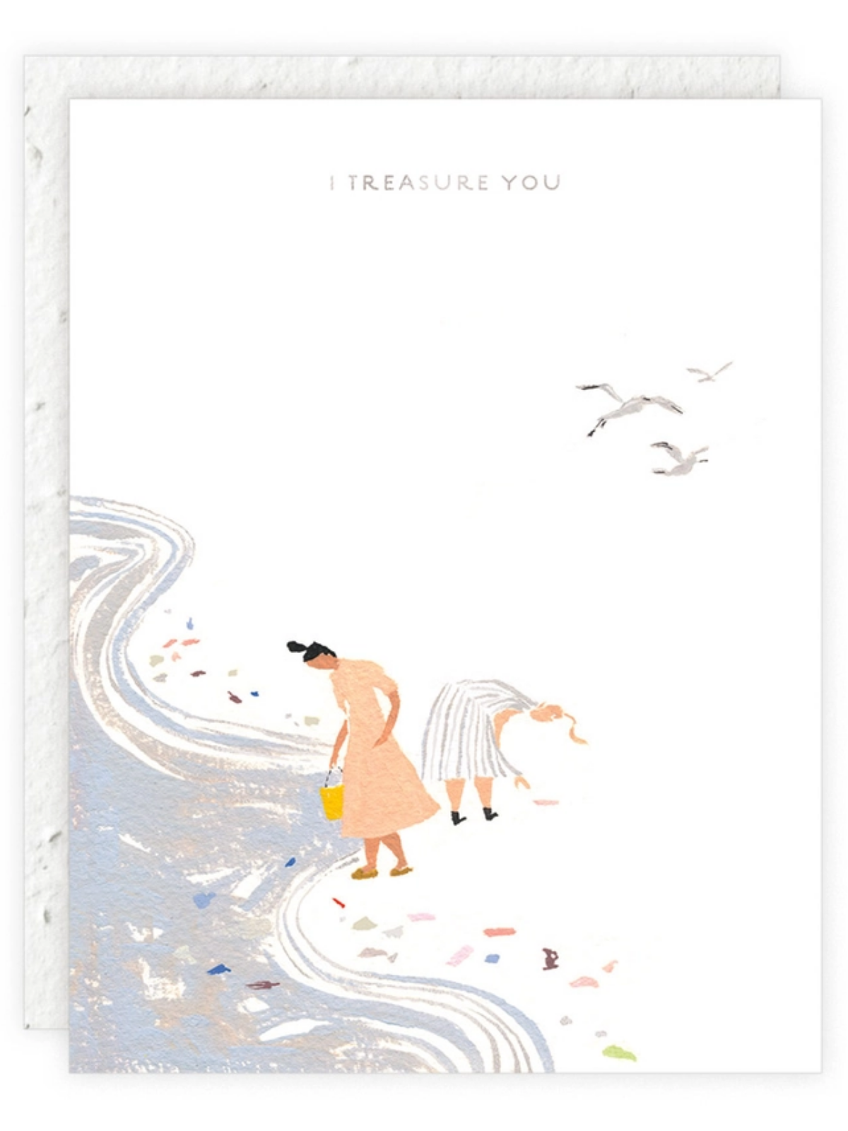 Treasures Love &amp;amp; Friendship - Seeded Card