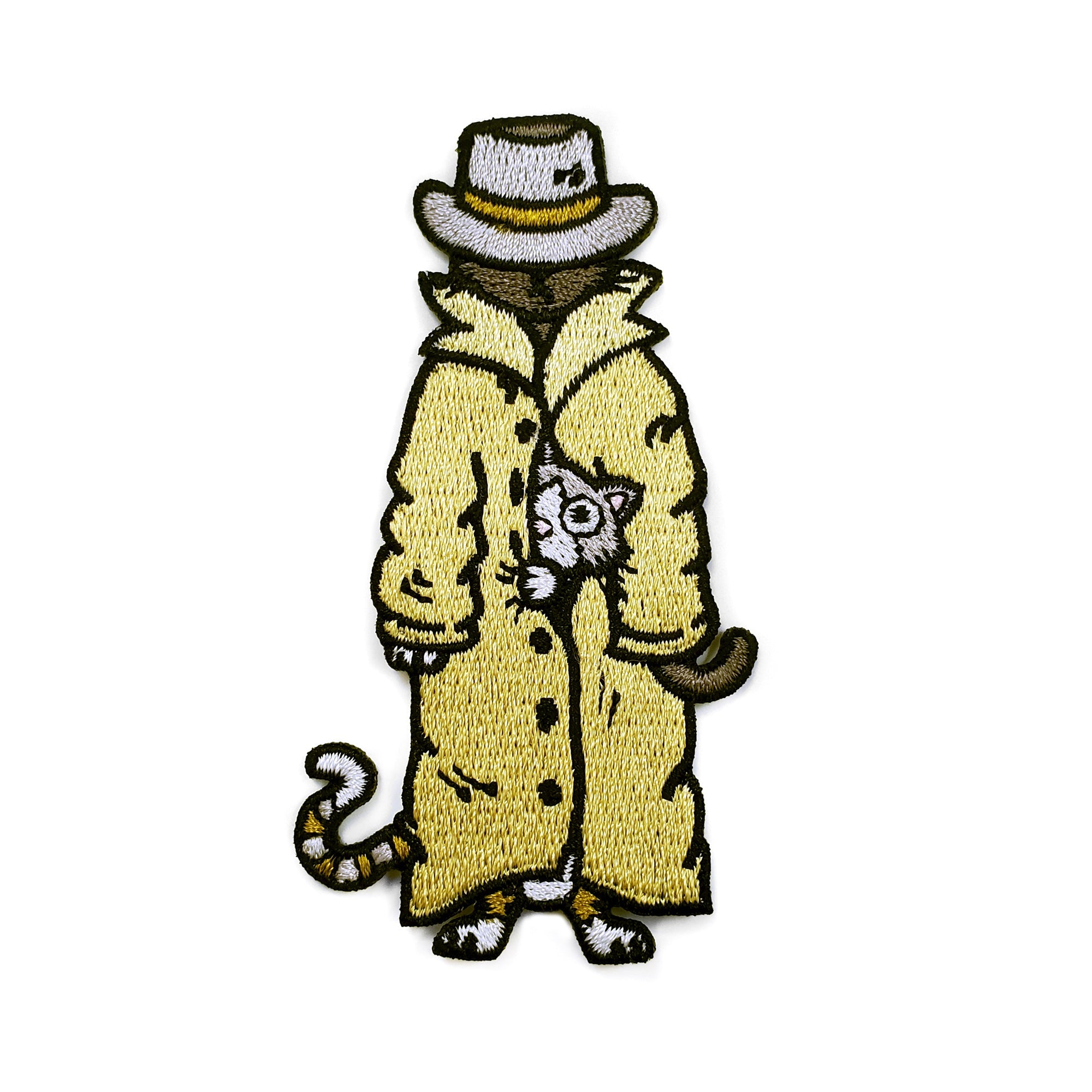 Trench Coat Cats Patch