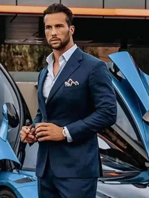 Tristan Tate Blue Suit