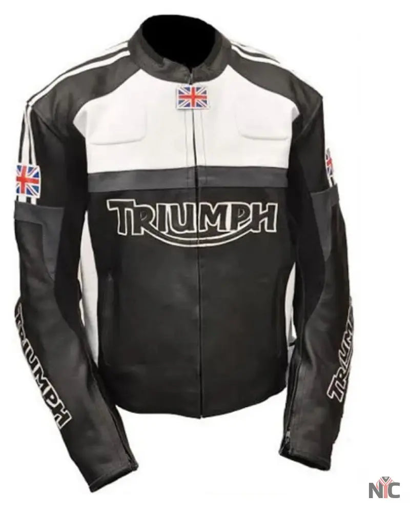 Triumph Motorcycle Racing Leather Jacket