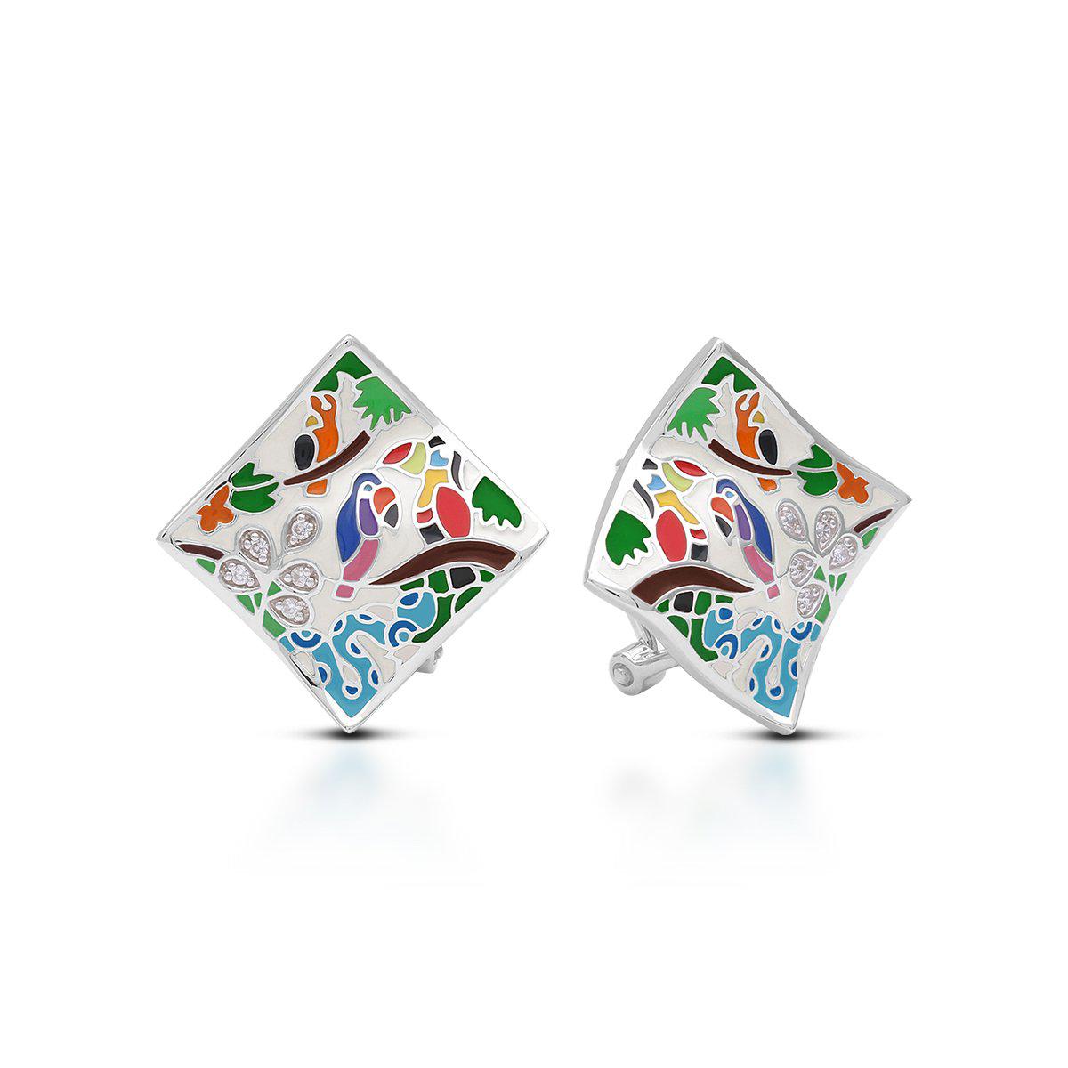 Tropical Rainforest Earrings