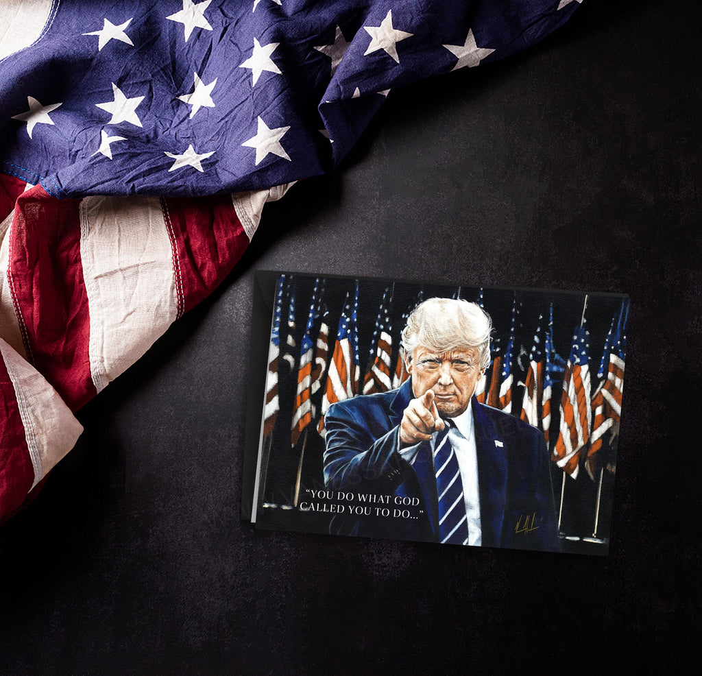 "The Call to Greatness" Greeting Card