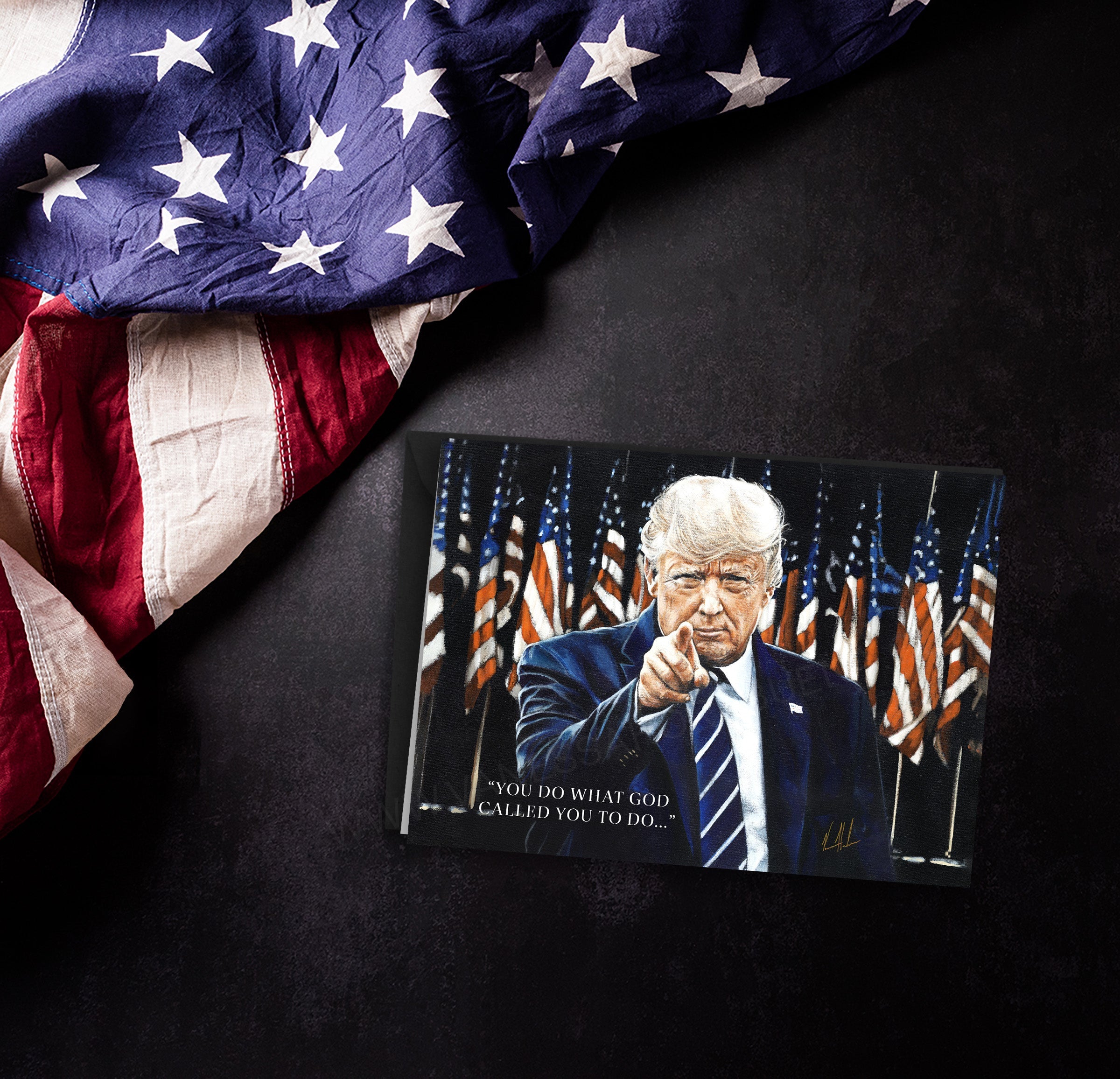 &amp;quot;The Call to Greatness&amp;quot; Greeting Card