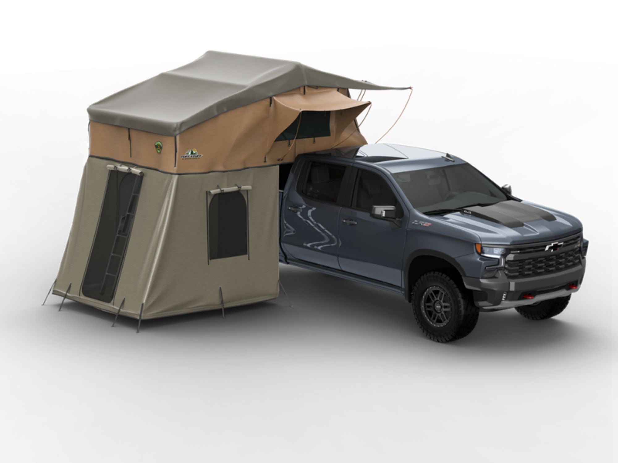 Tuff Stuff Elite Overland Roof Top Tent &amp;amp; Annex Room - 5 Person
