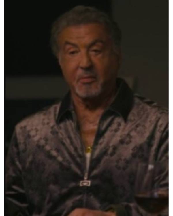 Tulsa King Sylvester Stallone Velvet Jacket