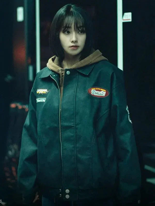 Twelve S01 Kang Mi-na Black Cotton Jacket