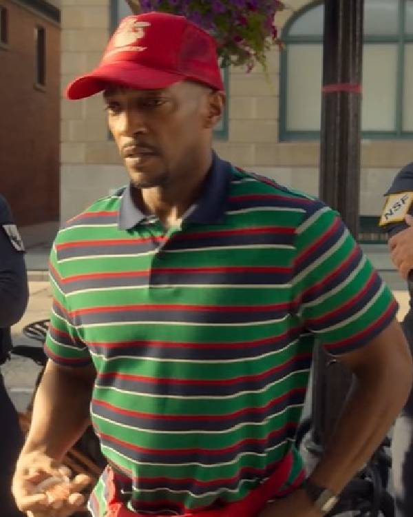 Twisted Metal Anthony Mackie Multicolor Polo Shirt