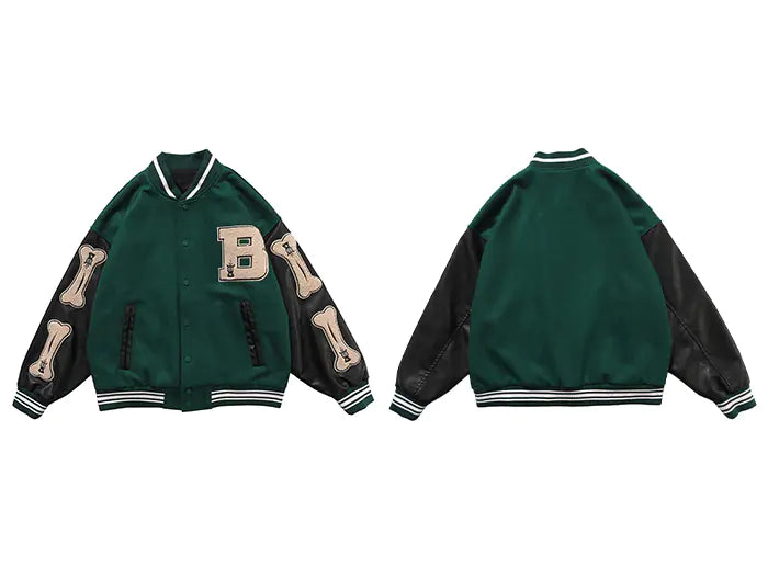Style Loft Collection Hambone Letterman Jacket