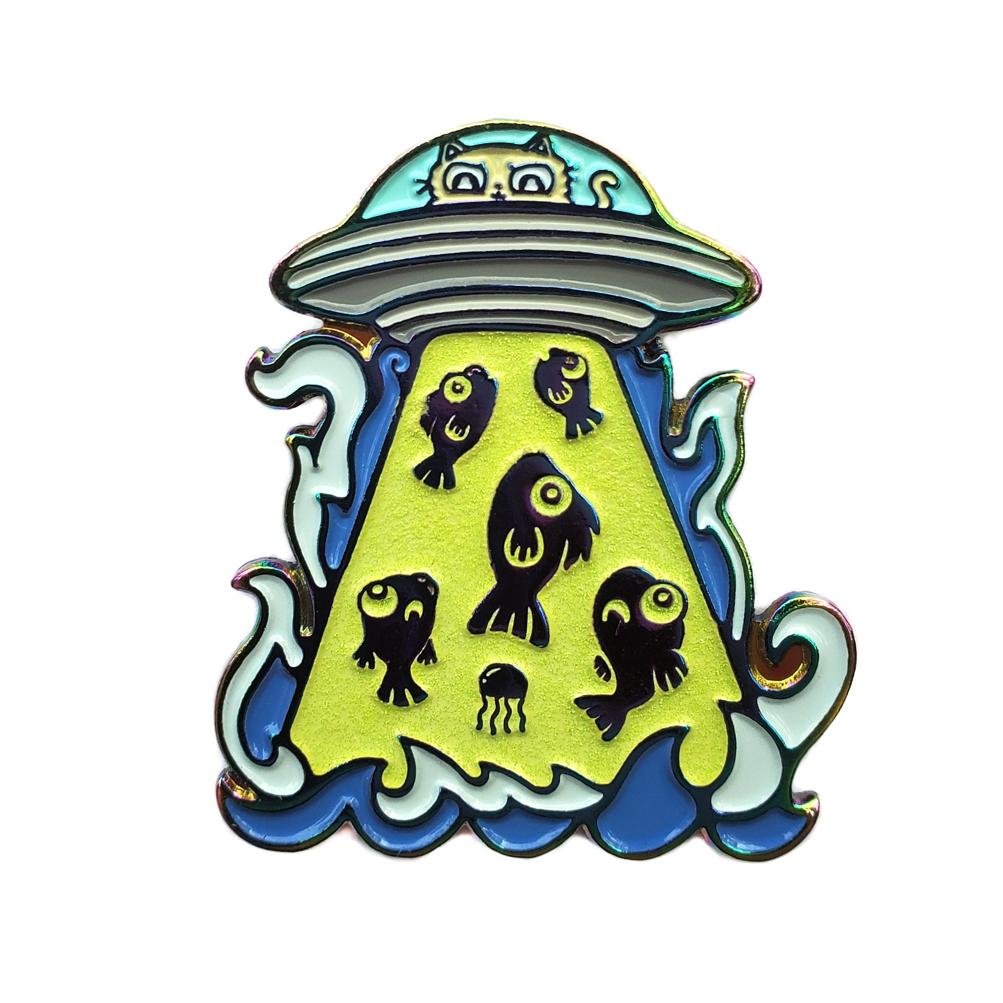 UFO Cat Pin