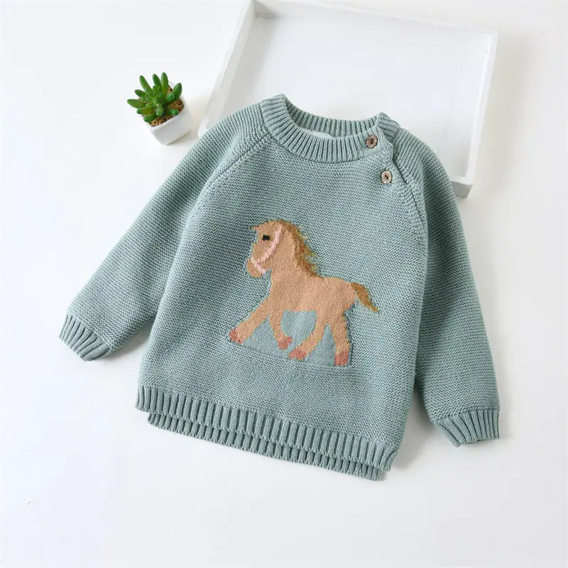 Style Loft Collection Kid&amp;#39;s Keeneland Knitted Sweater