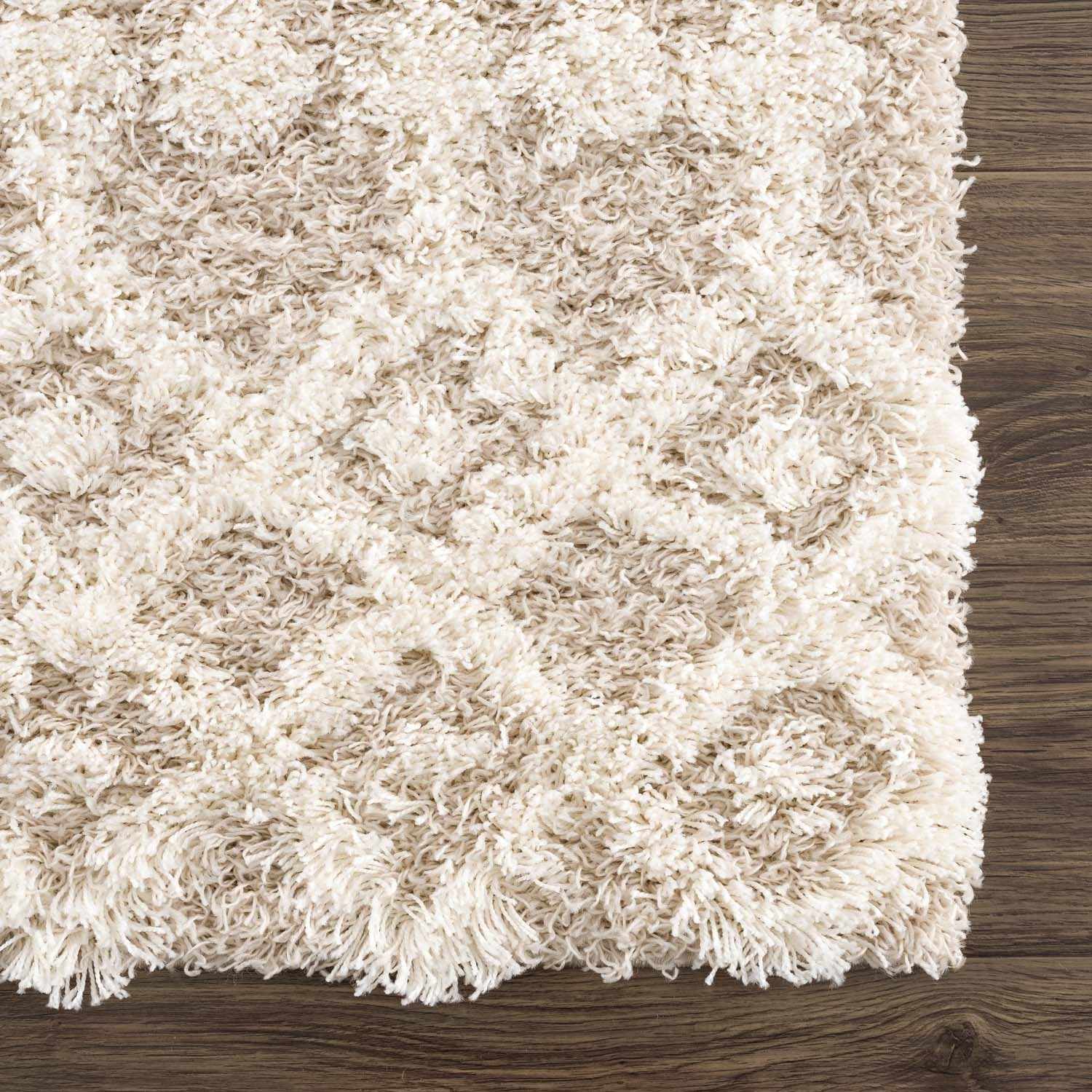 PROMPTON CREAM PLUSH AREA RUG