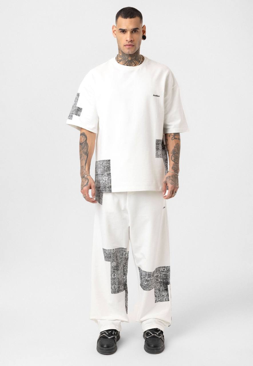 Unisex Patterned Tracksuit Set