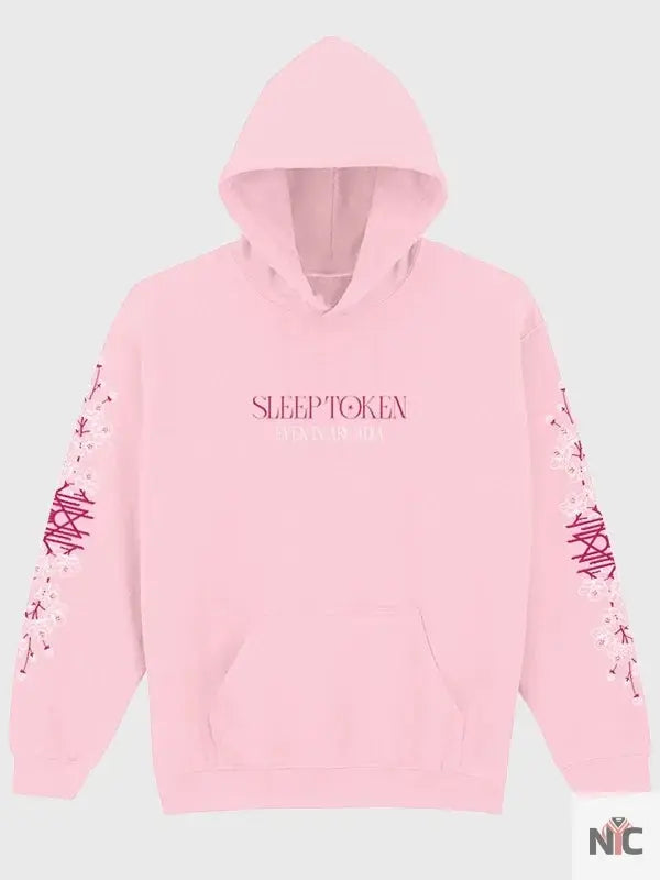 Unisex Sleep Token Pink Hoodie