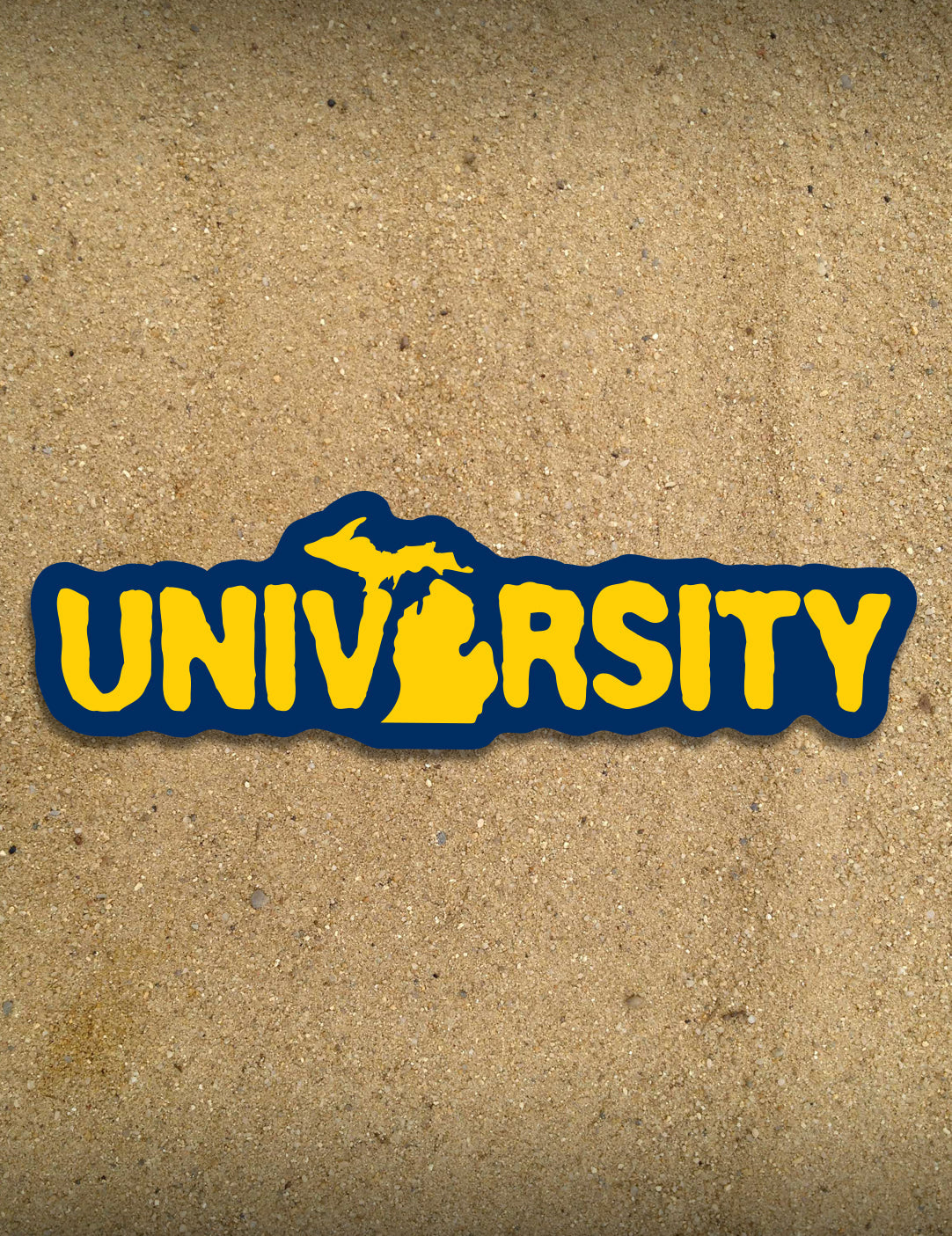 University - 7&amp;quot; Sticker