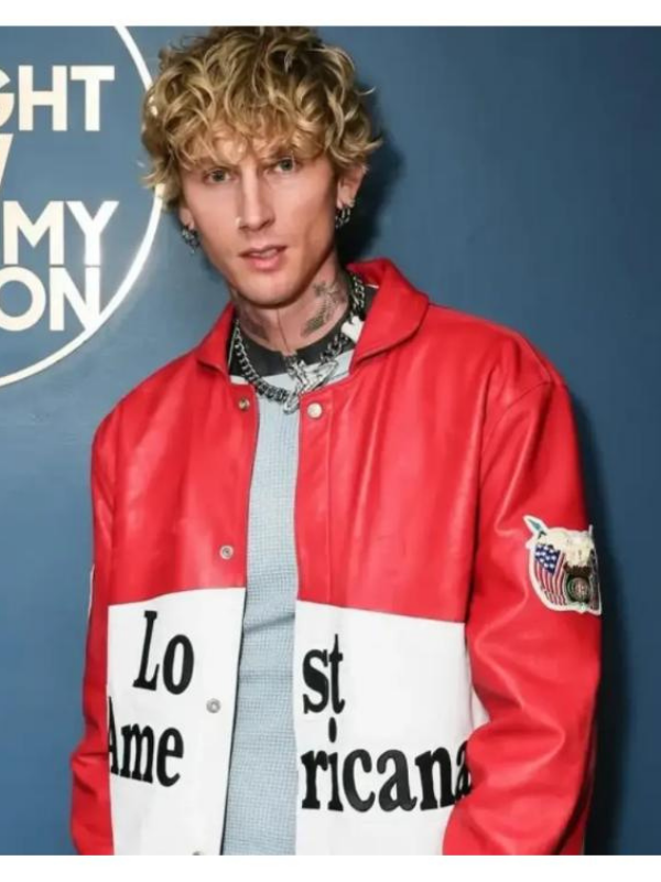 The Tonight Show MGK Lost Americana Red Jacket