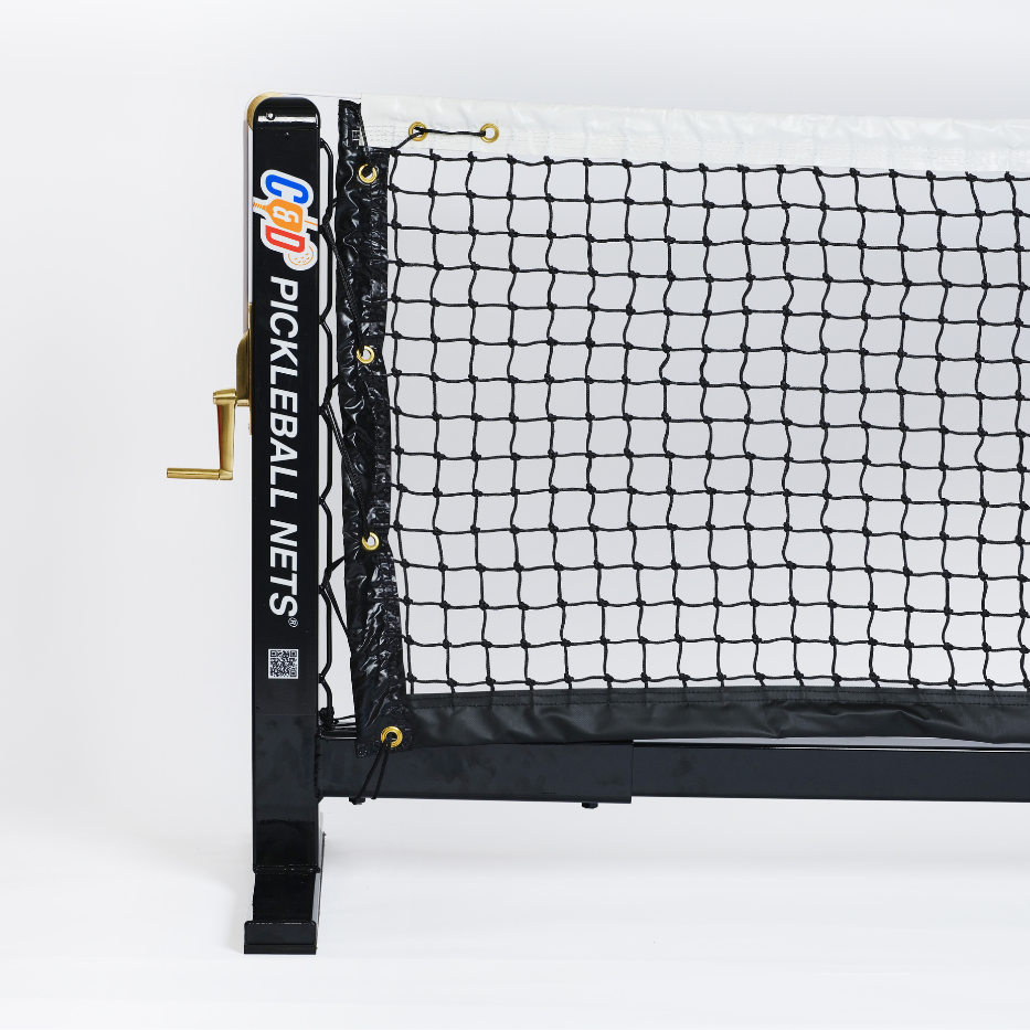 C&amp;amp;D Flat Based Championship Portable Pickleball Net