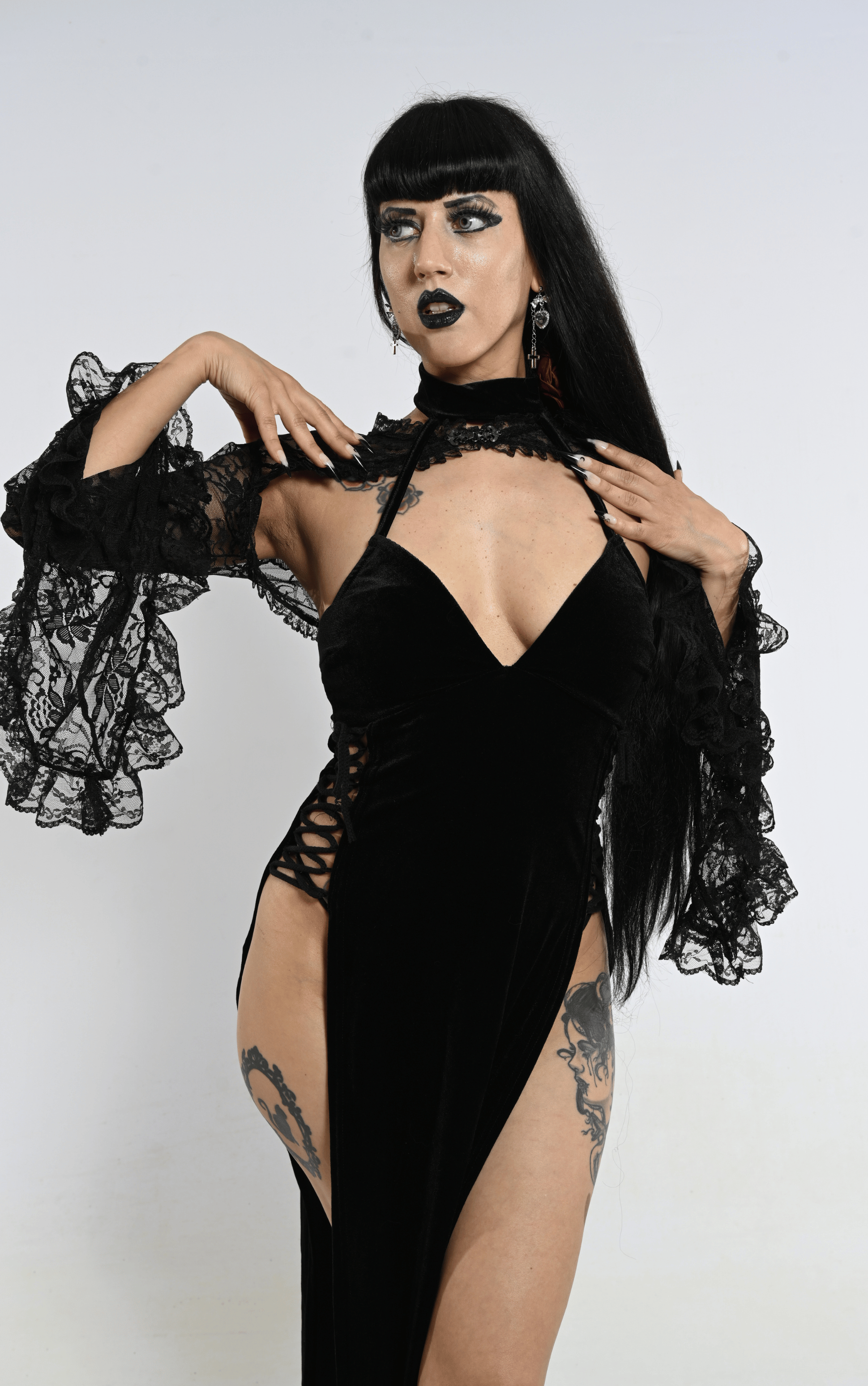Raven&amp;#39;s Split Dress