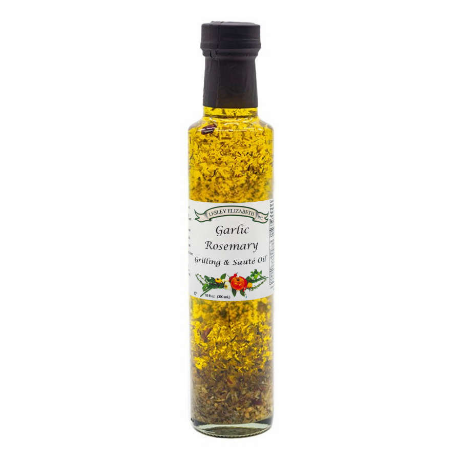 Lesley Elizabeth Garlic &amp;amp; Rosemary Grilling &amp;amp; Saute Oil, Dorica (250mL)