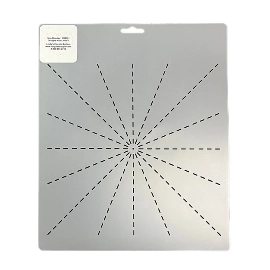 2185 Spider Web 14&amp;quot; Stencil