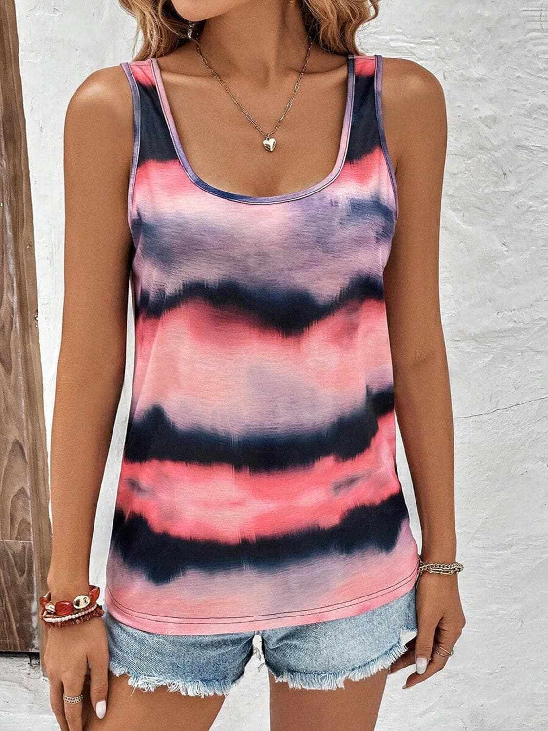 Tank Top - Vibrant Tie-Dye Women&amp;#39;s