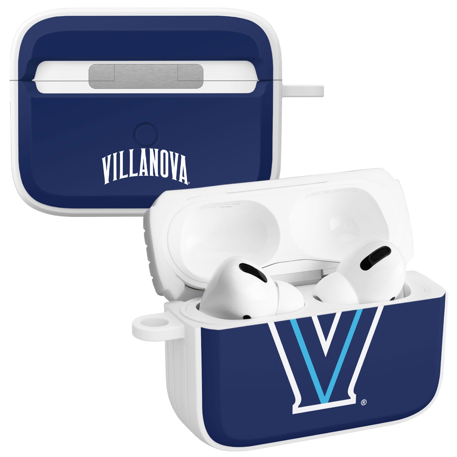 Villanova Wildcats HDX Apple Airpods Pro 1 &amp;amp; 2 Case Cover