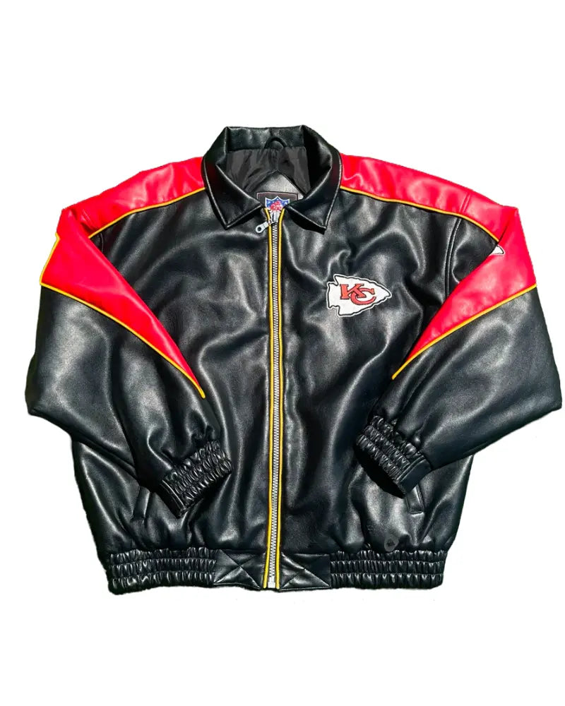 Vintage Kansas City Chiefs Leather Jacket