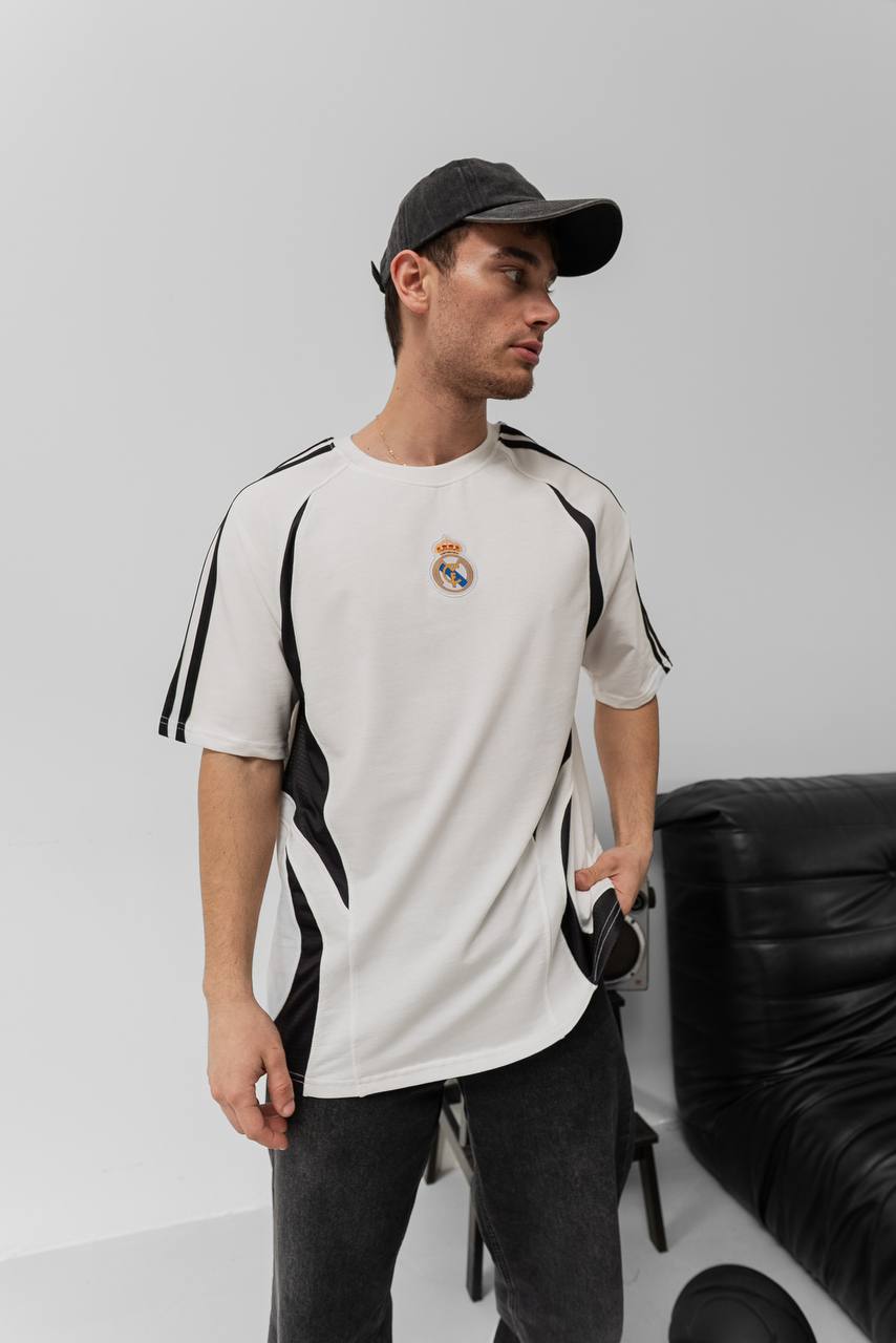 Vintage Real Madrid 2006-07 Formotion Training Shirt - Oversized Cotton Football Tee