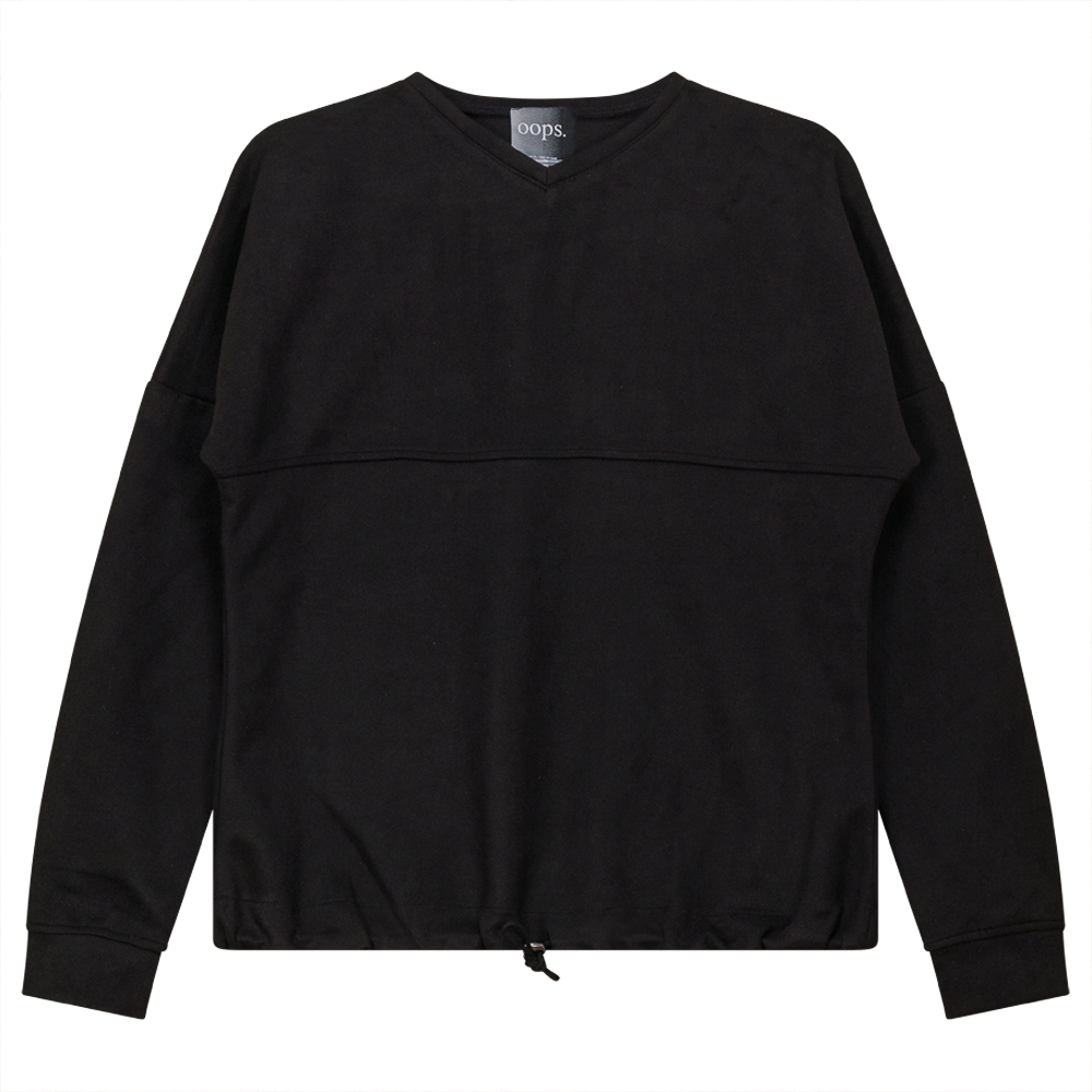 Suede Bungee Sweat Shirt