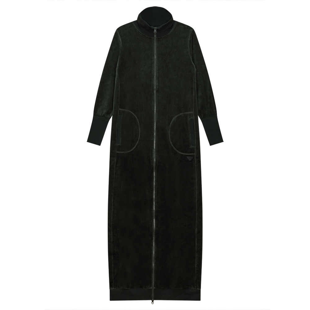 Maxi Dress with Turtle Neck