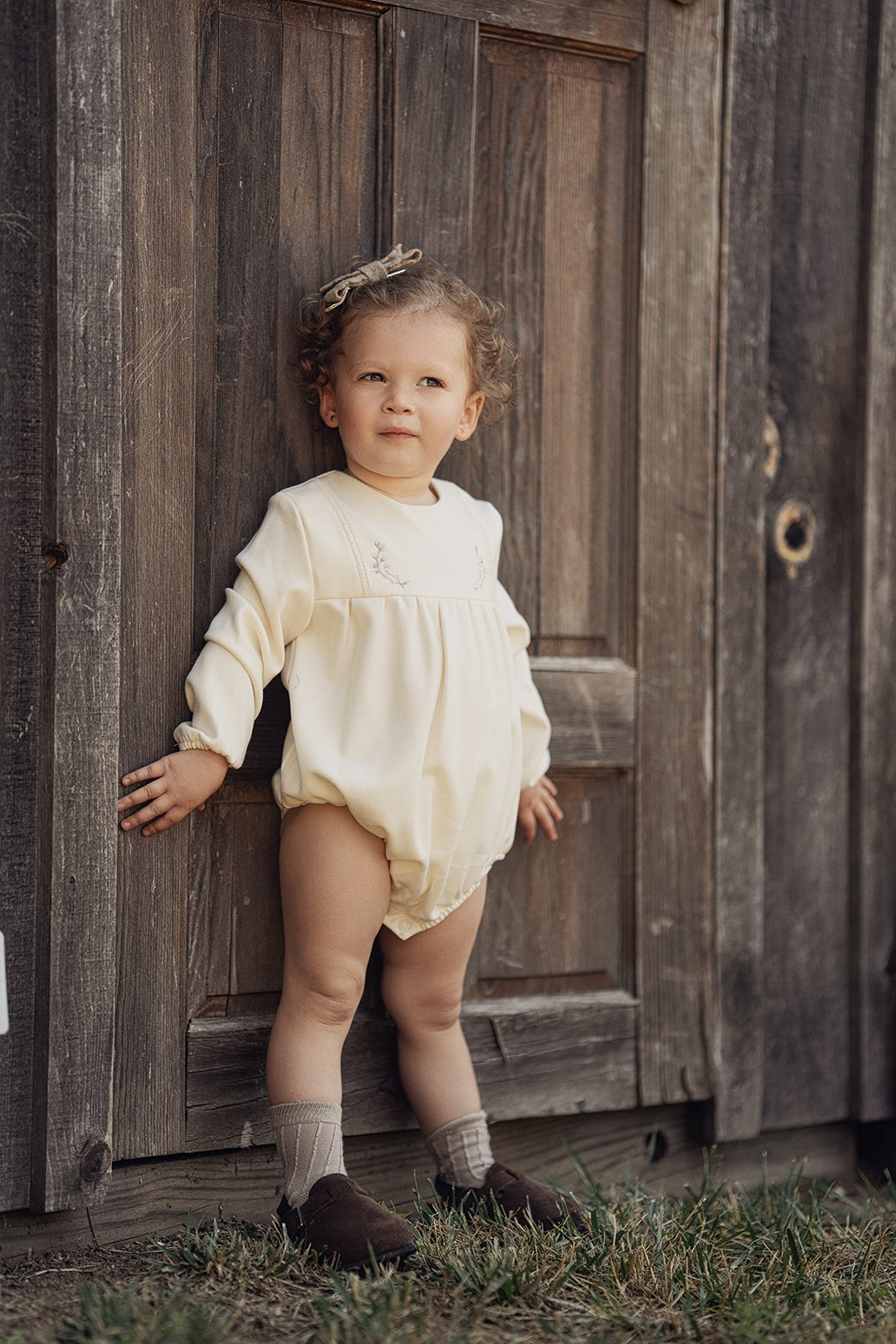 Floral Embroidered Bubble