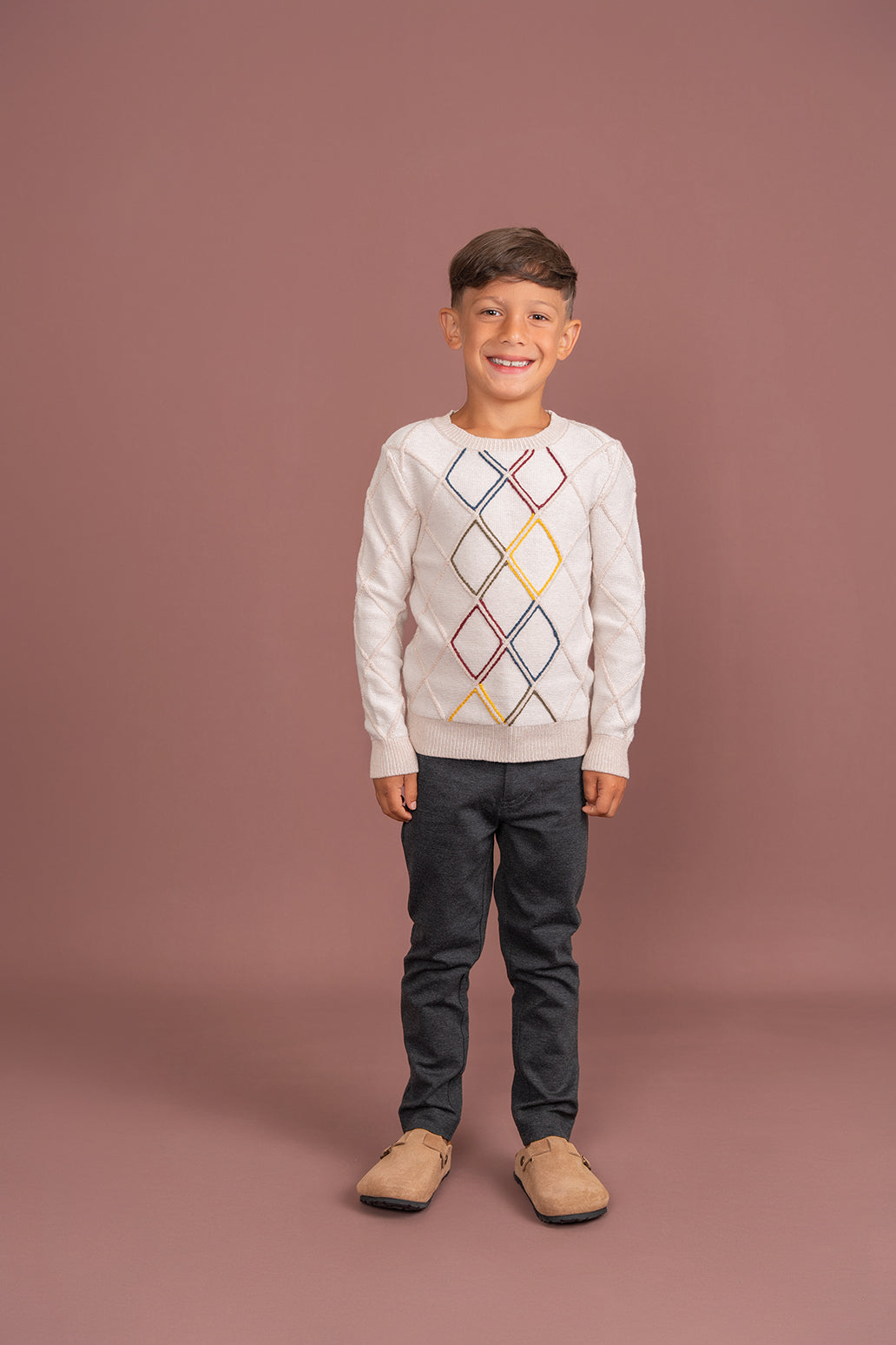 Diamond Stitch Sweater