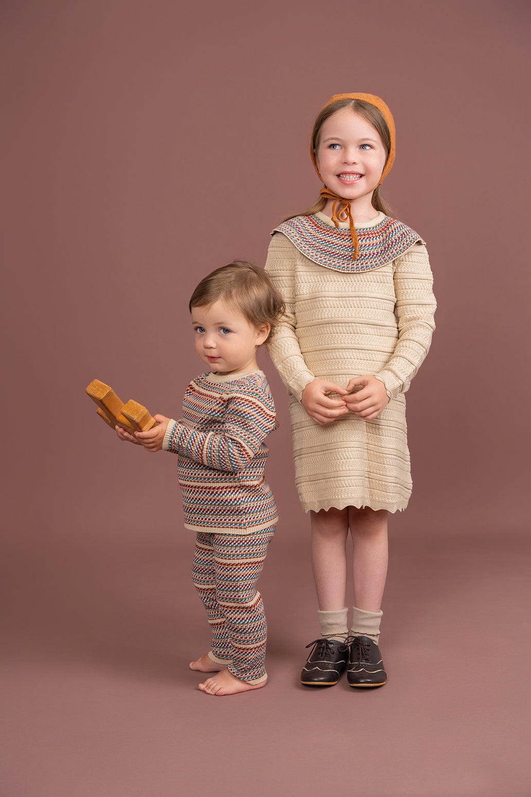 Crochet Knit 2Pc Set